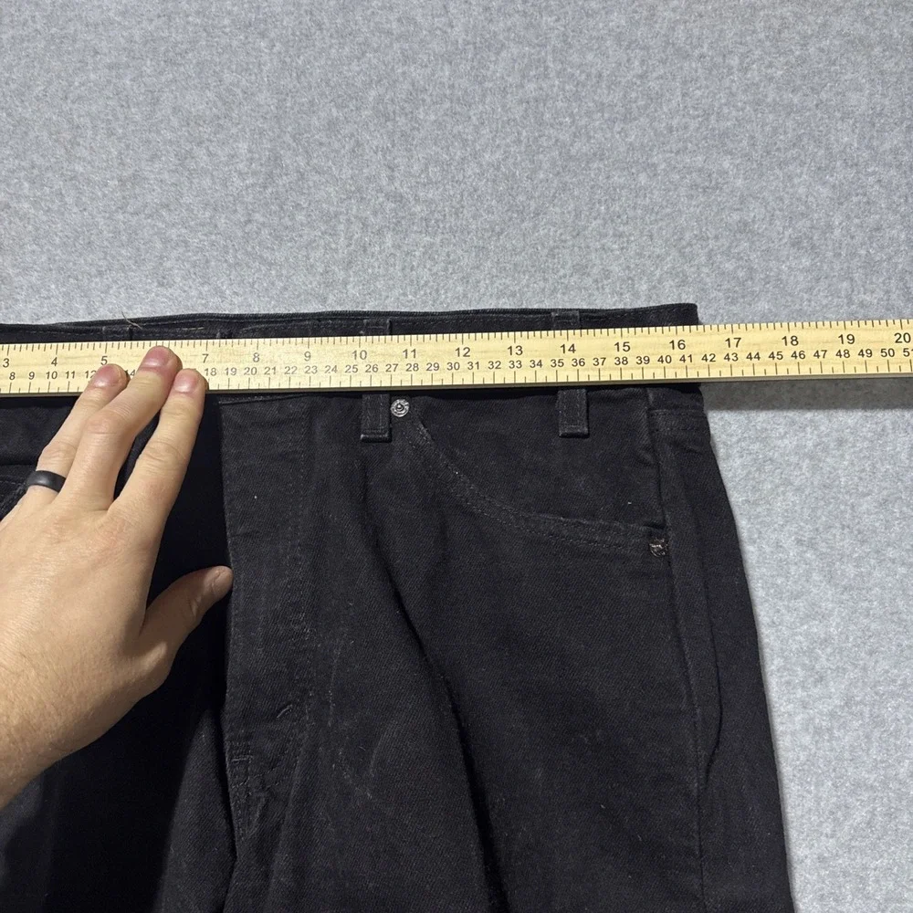 Vintage Levis 550 Orange Tab Jeans Men Black 34x30 Relaxed Fit 90s (2027)